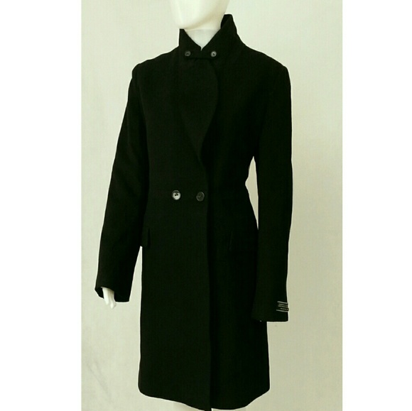 Boutique Jackets & Blazers - Last one! Black Wool & Cashmere Coat